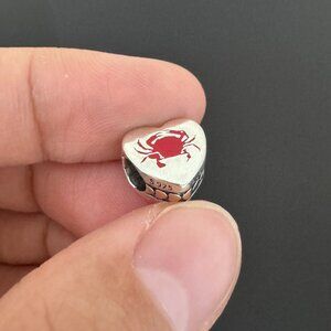 Maryland Pandora Heart Charm  Free Shipping